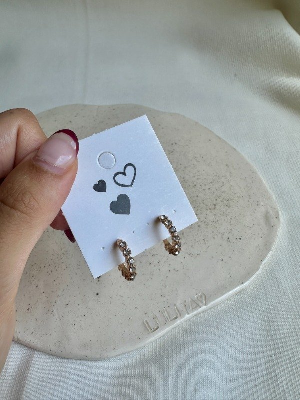 Producto - Argollitas strass AD