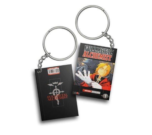 Producto - Llavero Manga Fullmetal Alchemist Tomo 1 All Blue Otorii