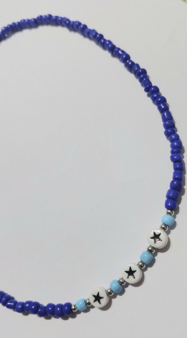 Producto - Collar de Argentina con Estrellas Negras - 0