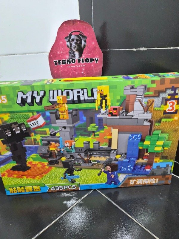 Producto - Lego my world verde superspider planta vs zombie minecraft - 3