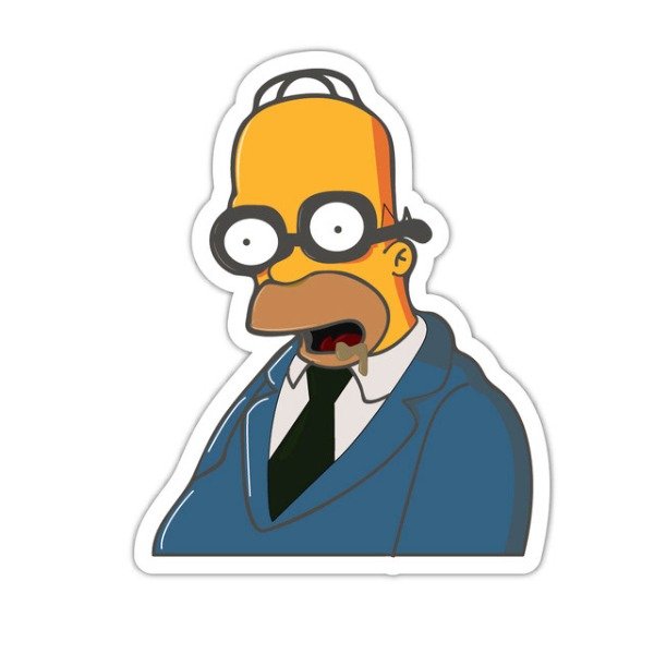 Producto - Calco homero anteojos