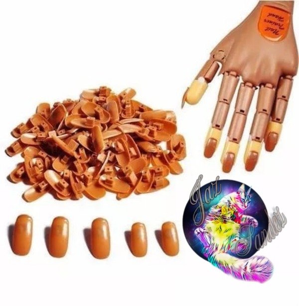 Producto - TIPS REPUESTOS MANO DE PRACTICA x50