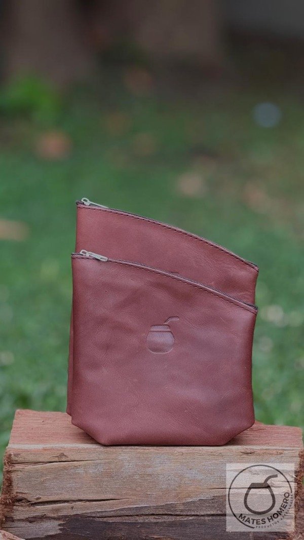 Producto - CHAU LATA DE CUERO BORDO