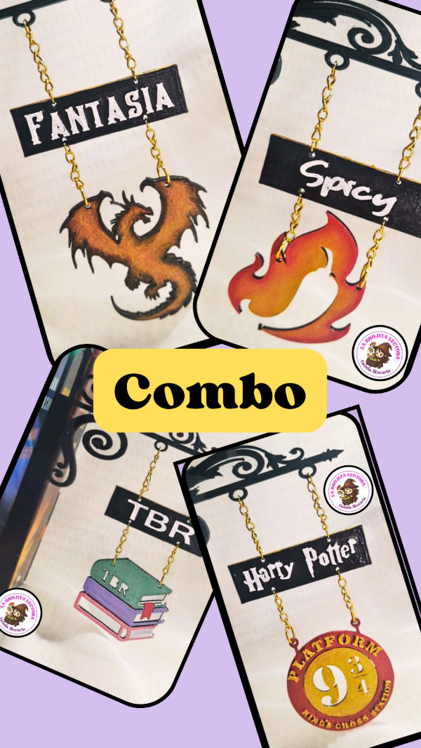 Producto - Combo marcadores de libros X 4