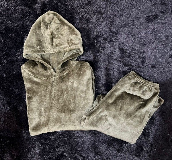 Producto - Conjunto Polar Soft verde Olivo