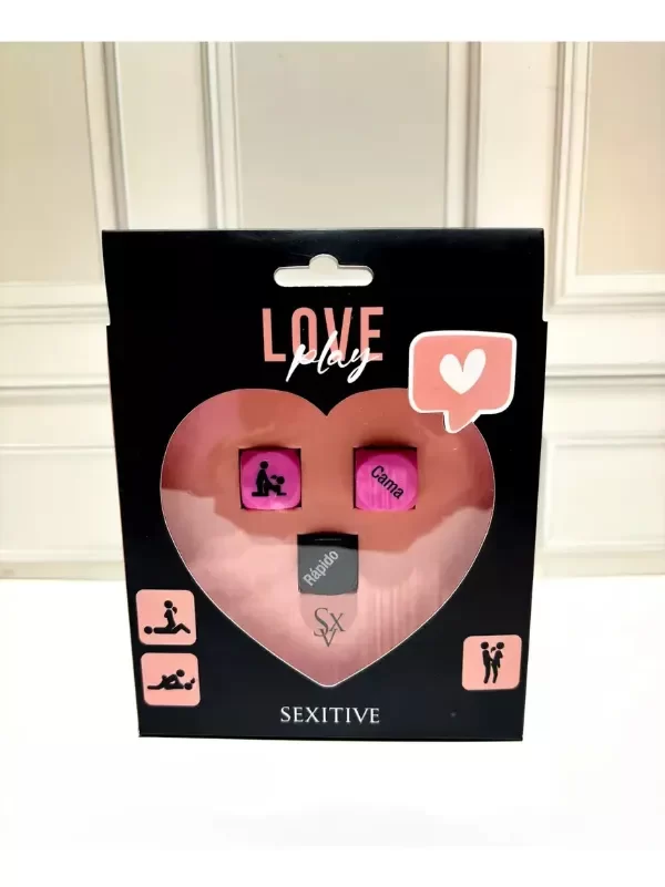Producto - JUEGO DE DADOS - LOVE PLAY SEXITIVE - JUEGO DE PAREJAS