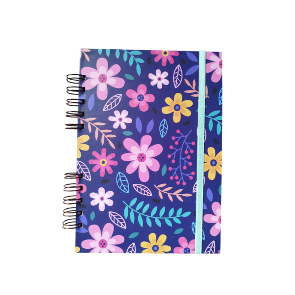 Producto - Cuaderno Flores y Hojas