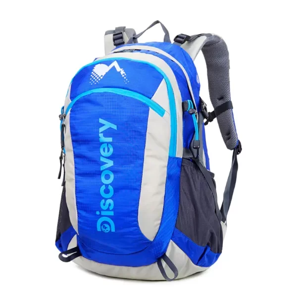 Producto - MOCHILA CAMPING 40 LITROS AZUL DISCOVERY