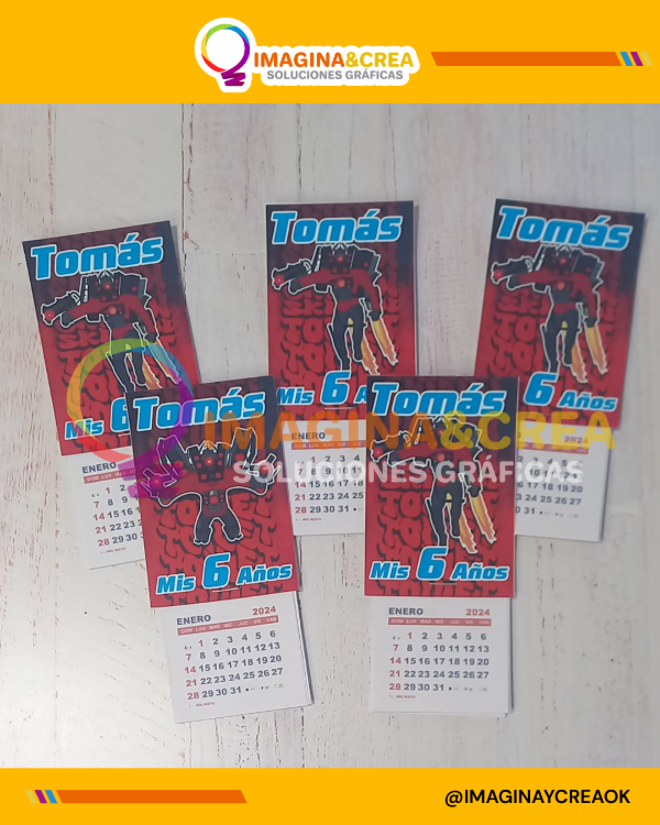 Producto - Souvenir Almanaque Personalizado - Ideal para Promociones y Fin de Año