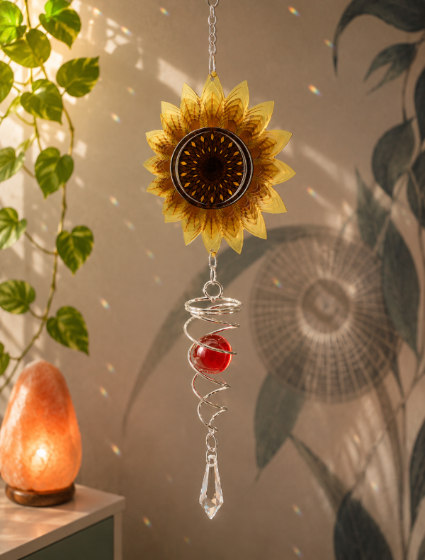Producto - Encantaviento con Remolino - Girasol