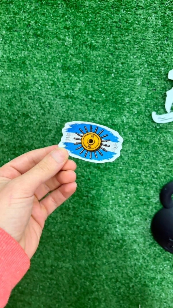 Producto - Stickers Fitness - Para Termos - BANDERA DISCO
