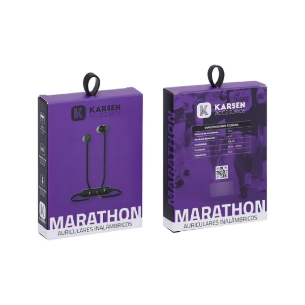 Producto - Auricular BT Deportivo In Ear Marathon Karsen