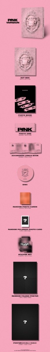Producto - BLACKPINK - 2ND MINI ALBUM -KILL THIS LOVE Ver. PINK - 1