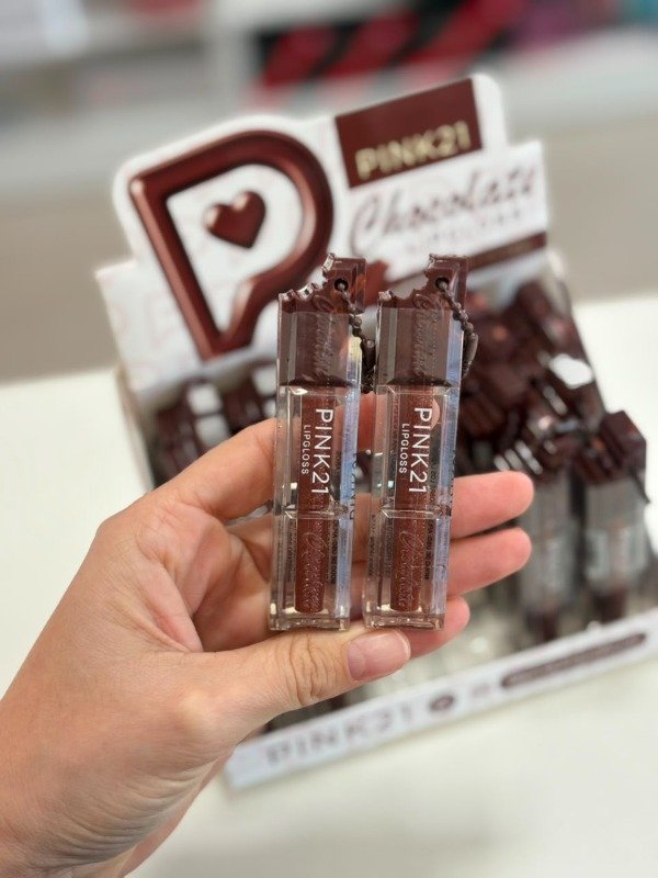 Producto - CAJA X24U GLOSS CHOCOLATE PINK21