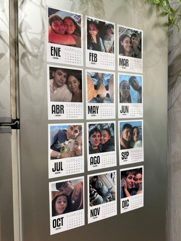 Producto - Calendario 2026 Imantado - Personalizado