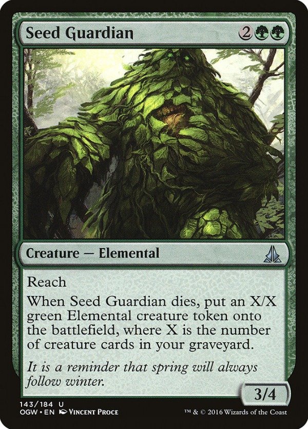 Producto - Seed Guardian  Oath of the Gatewatch