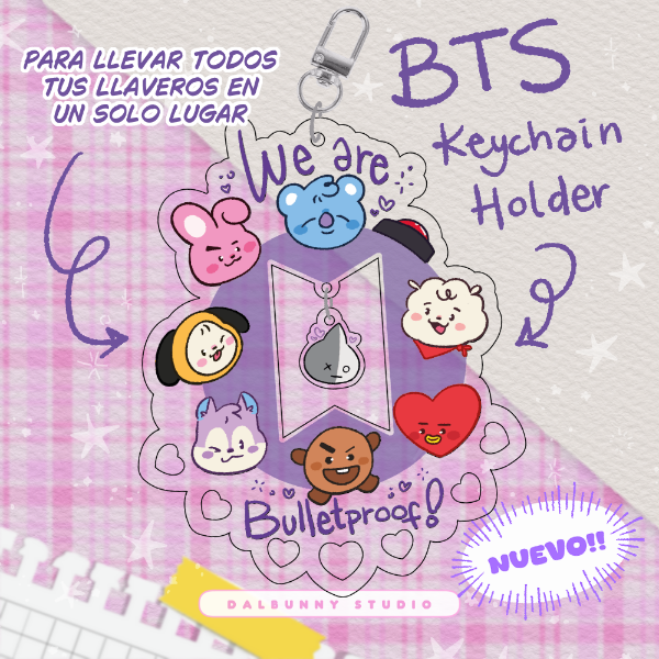 Producto - Keychain holder - BTS