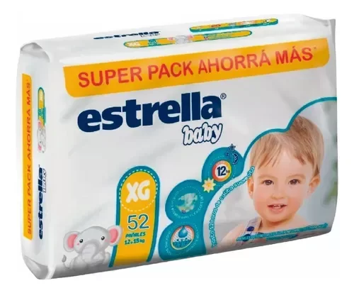 Producto - Estrella Baby xg 52 Pack ahorro