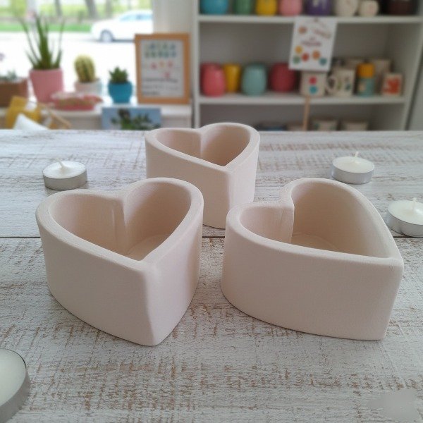 Producto - 10 Corazones Para Velas de Soja y Parafina Porta Vela Souvenir