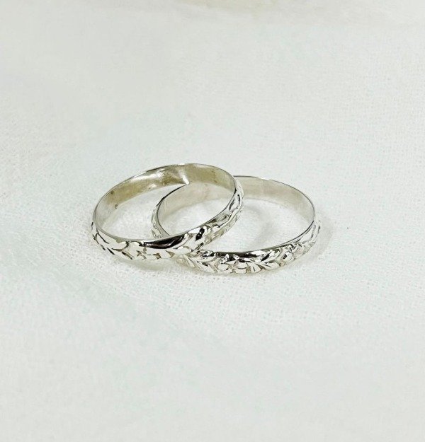 Producto - ALIANZAS ROMA PLATA 925