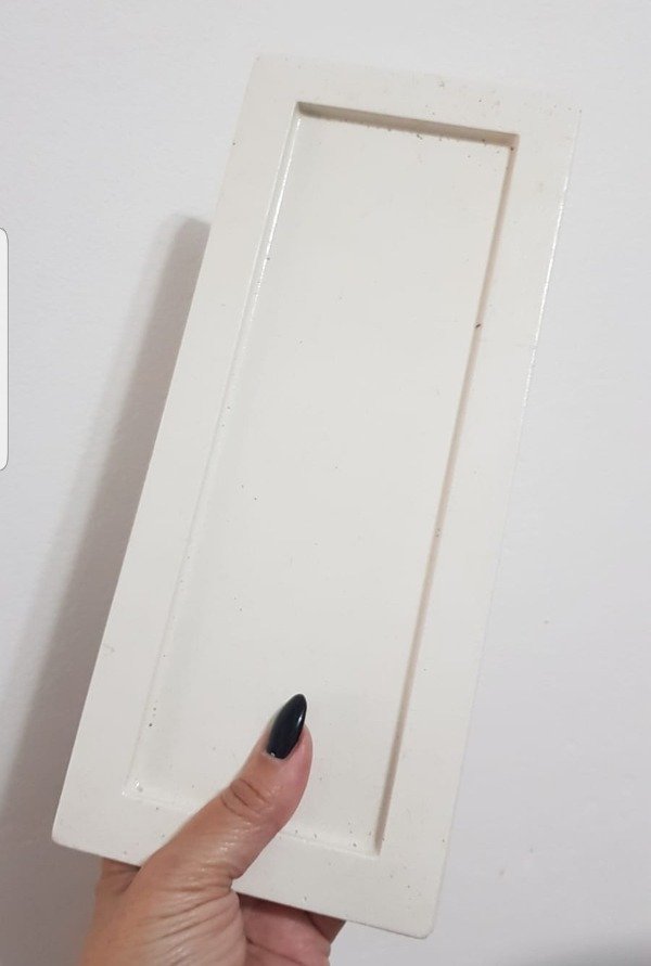 Producto - Bandeja de concreto rectangular grande