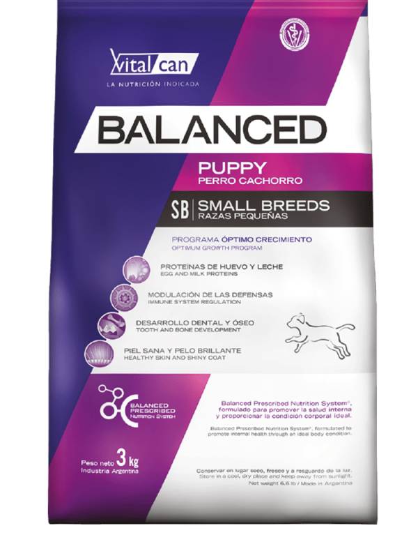 Producto - Vital Can Balanced perro Cachorro Pequeño  3kg