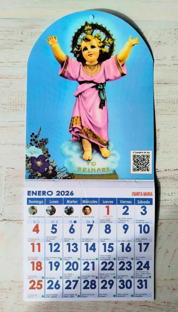 Producto - Calendario Divino Niño