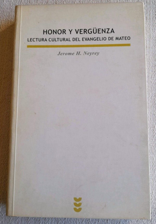 Producto - Honor Y Verguenza - Jerome H Neyrey - Ediciones Sigueme
