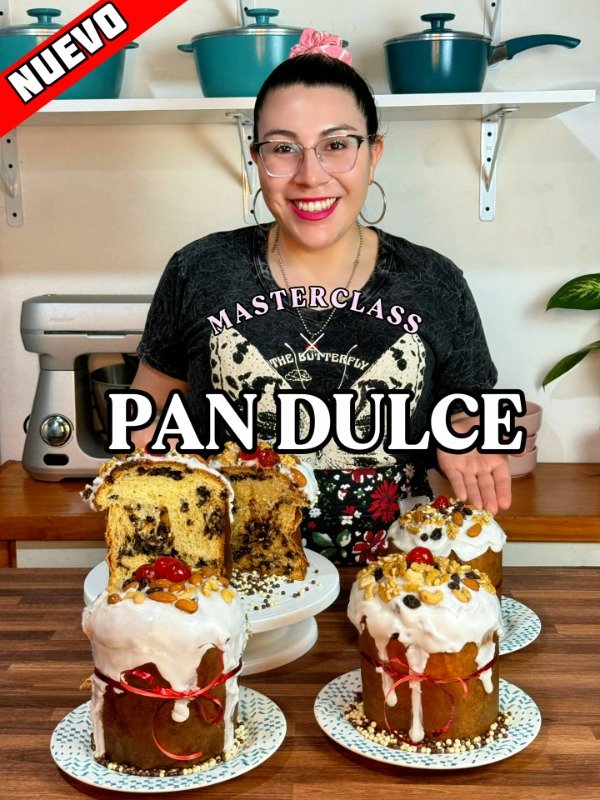 Producto - MASTERCLASS COMPLETA DE PAN DULCE, Aprendé a hacerlo bien y a sacar tus costos