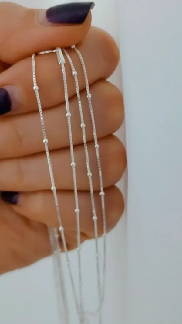 Producto - Cadena Venecia mini bolita (45cm)