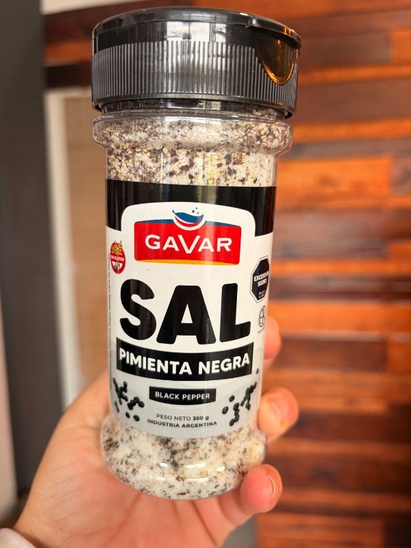 Producto - Sal pimienta negra 350 g