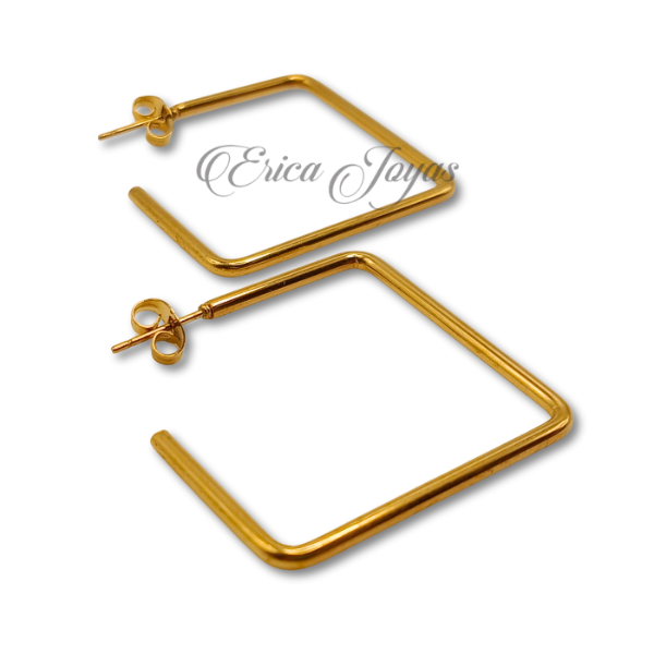 Producto - Aros forma Cuadrado (ADAR0012)