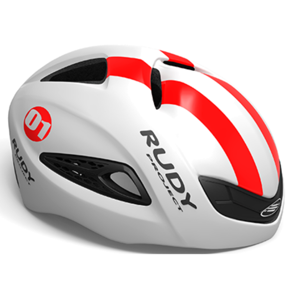 Producto - CASCO RUDY PROJECT BOOST 01 WHITE RED FLUO SHINY