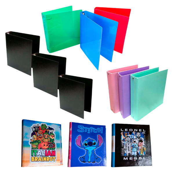 Producto - COMBO EMPRENDER CARPETAS SURTIDAS