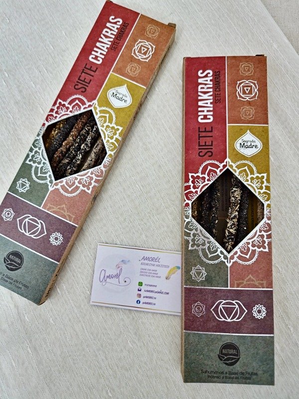 Producto - Sahumerios 7 Chakras Sagrada Madre