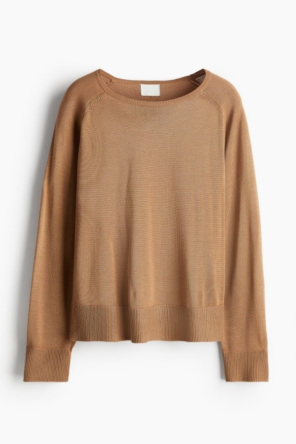 Producto - Sweater HyM marrón finito - 4