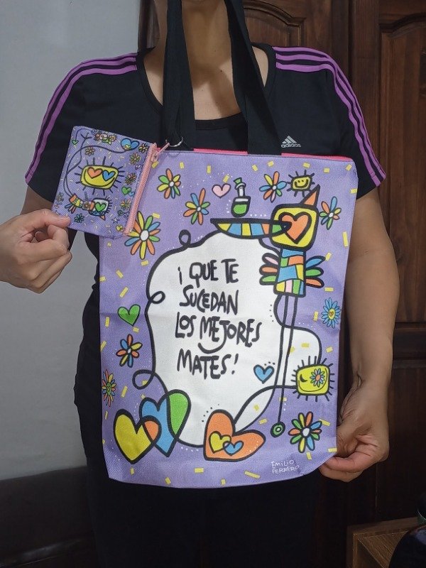 Producto - BOLSO MATERO VIOLETA