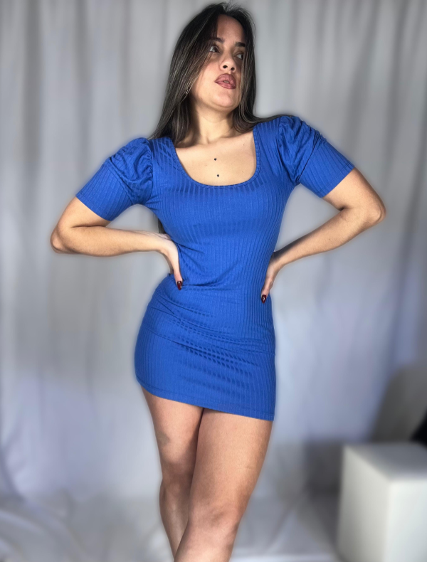 Producto - VESTIDO DE MORLEY CON MANGAS PRINCESA - 6