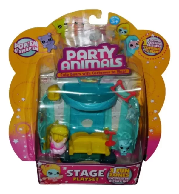 Producto - Fallado!! Party Animals Playset Stage