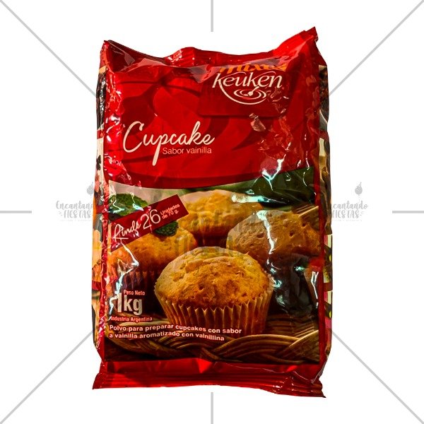 Producto - Premezcla Cupcake Vainilla Keuken 500g