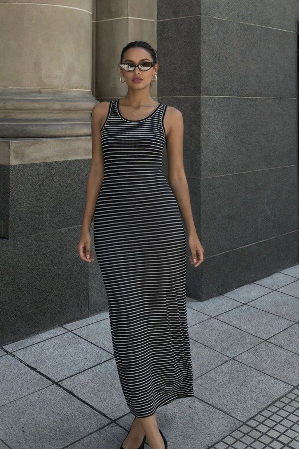 Producto - VESTIDO RAYADO MORLEY