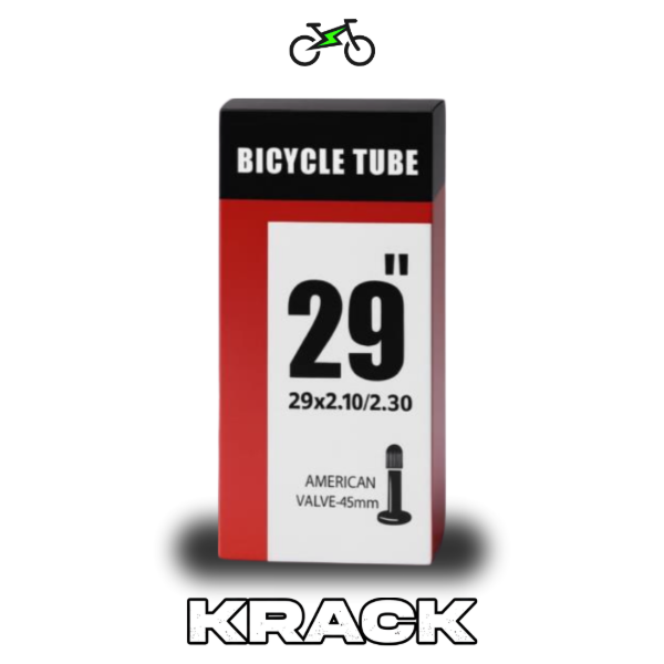 Producto - Cámara Bicicleta Krack Rodado 29 X 2.10 / 2.30 Válvula Auto