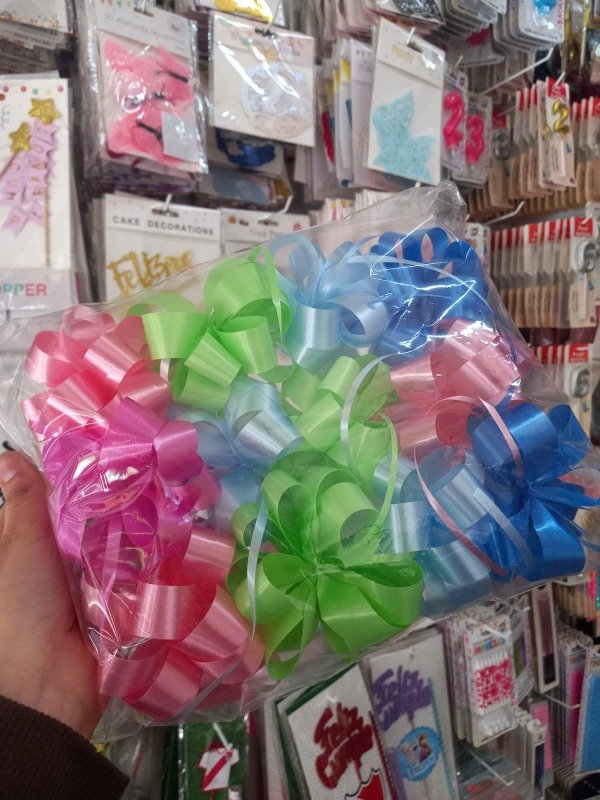 Producto - Moños armados x12 Lisos