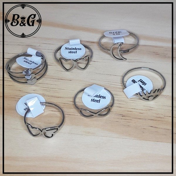 Producto - Anillos Fem Mod 2026 Acero Quirúrgico (UNIDAD)