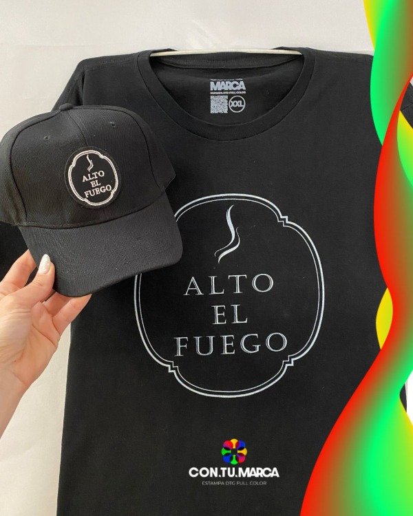 Producto - Remera con Tu Logo + Estampa 20x30