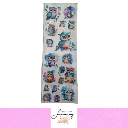 Producto - DTF509 - DTF UV BUHOS