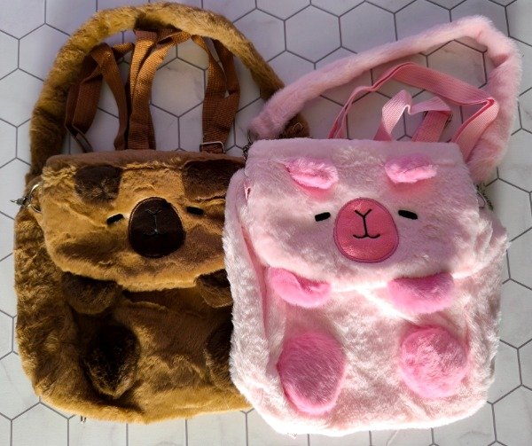 Producto - MOCHILA/BOLSO CAPYBARA CON MUSICA Y LUCES (x6)