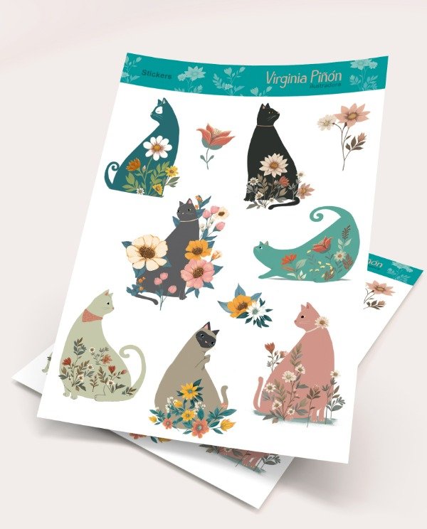 Producto - Gatos floridos