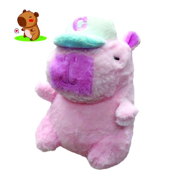 Producto - Peluche Carpincho Capybara Rosa Capibara Tik Tok