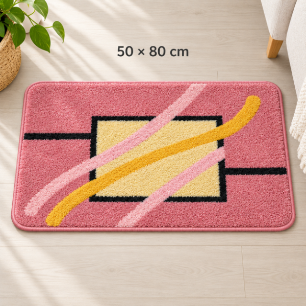 Producto - ALFOMBRA PIE DE CAMA FELPUDO GRUESA DE LANA 50X80CM - 6